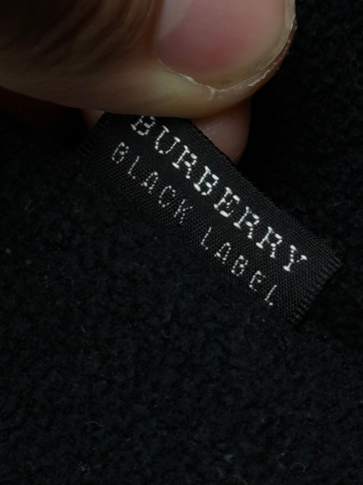 vintage Burberry fleecejacket