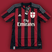 Cargar imagen en el visor de la galería, vintage Adidas Ac Milan 2015-2016 home jersey DSWT {XS}

