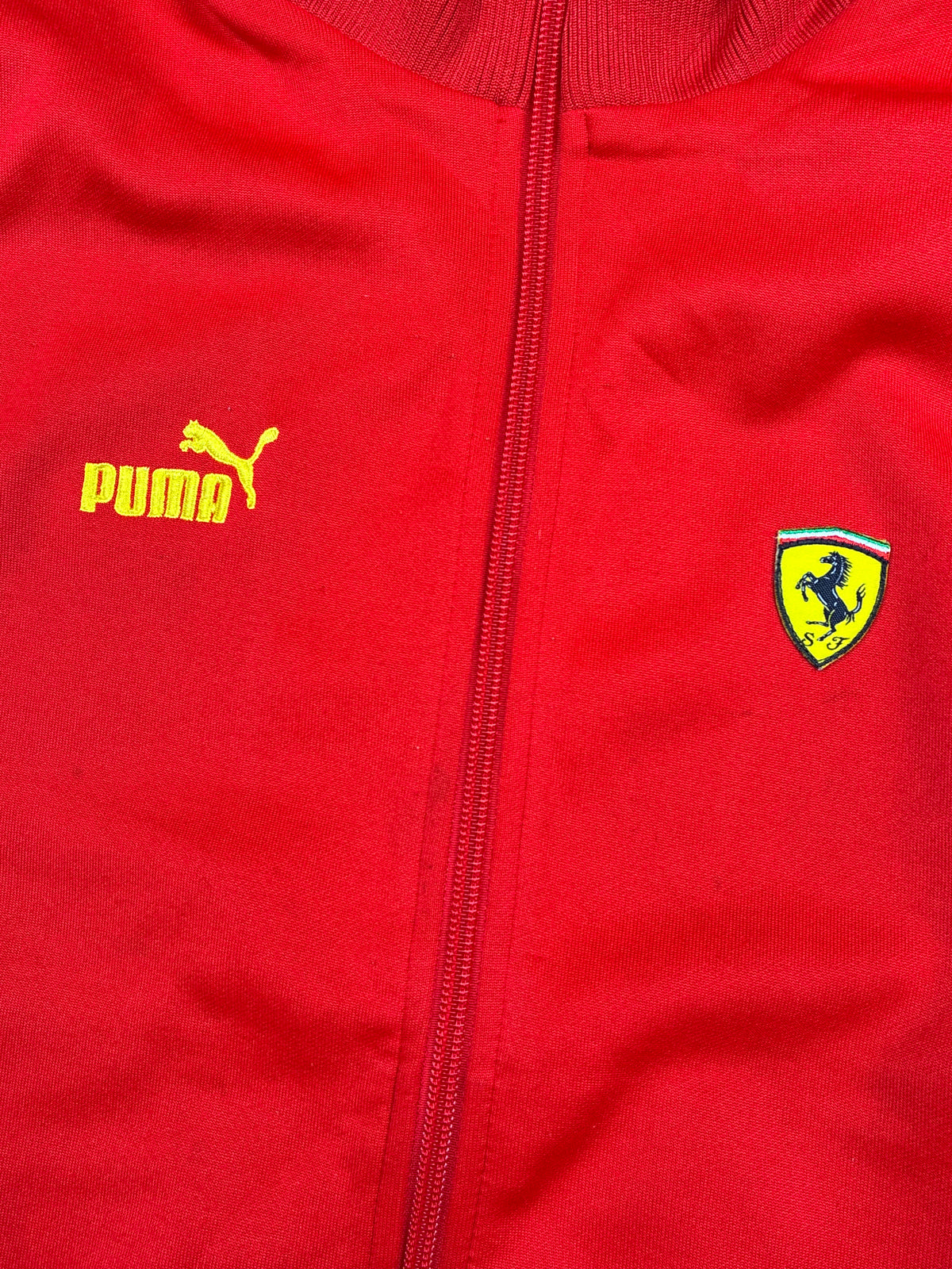 vintage Puma Ferrari sweatjacket {XS}