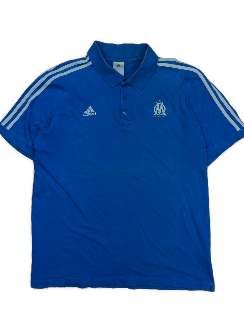 vintage Adidas Olympique Marseille polo {L}