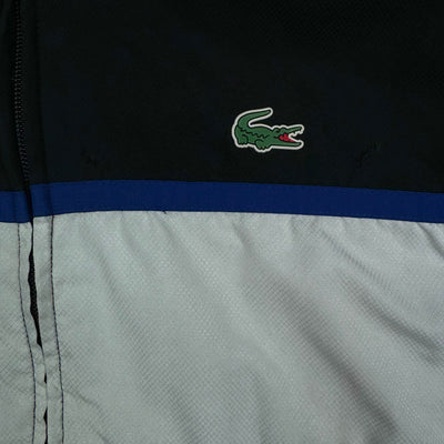black Lacoste windbreaker {XS}