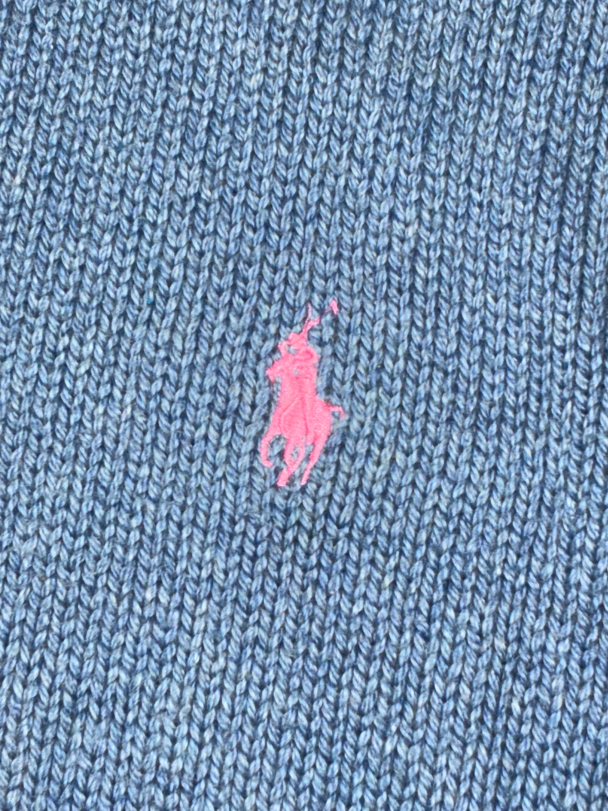 vintage babyblue Polo Ralph Lauren knittedsweater {L}