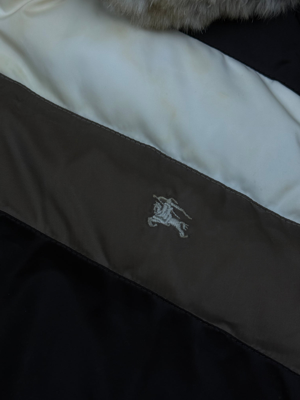 vintage Burberry Black Label vest {M}