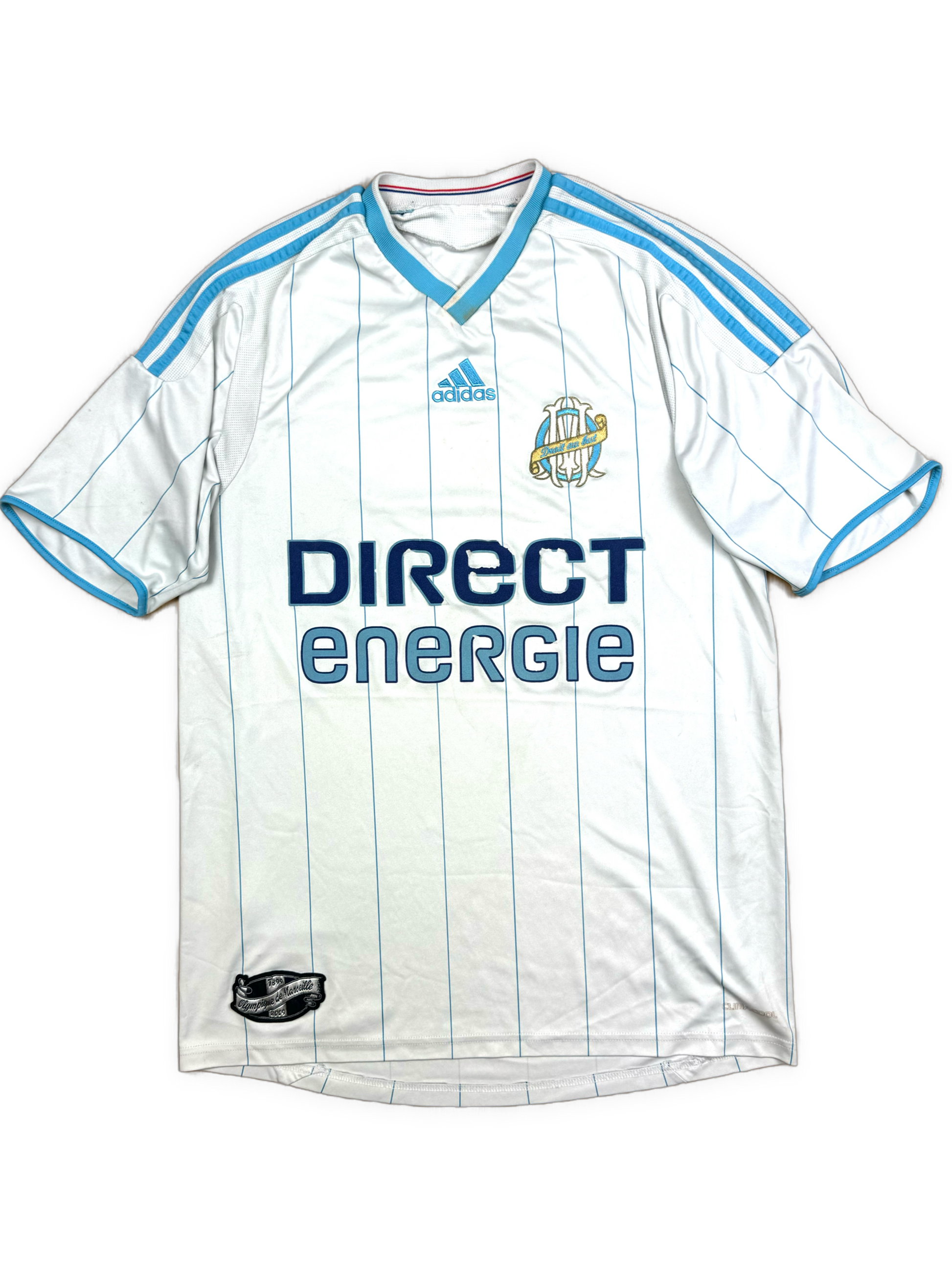 vintage Adidas Olympique Marseille home jersey {M}