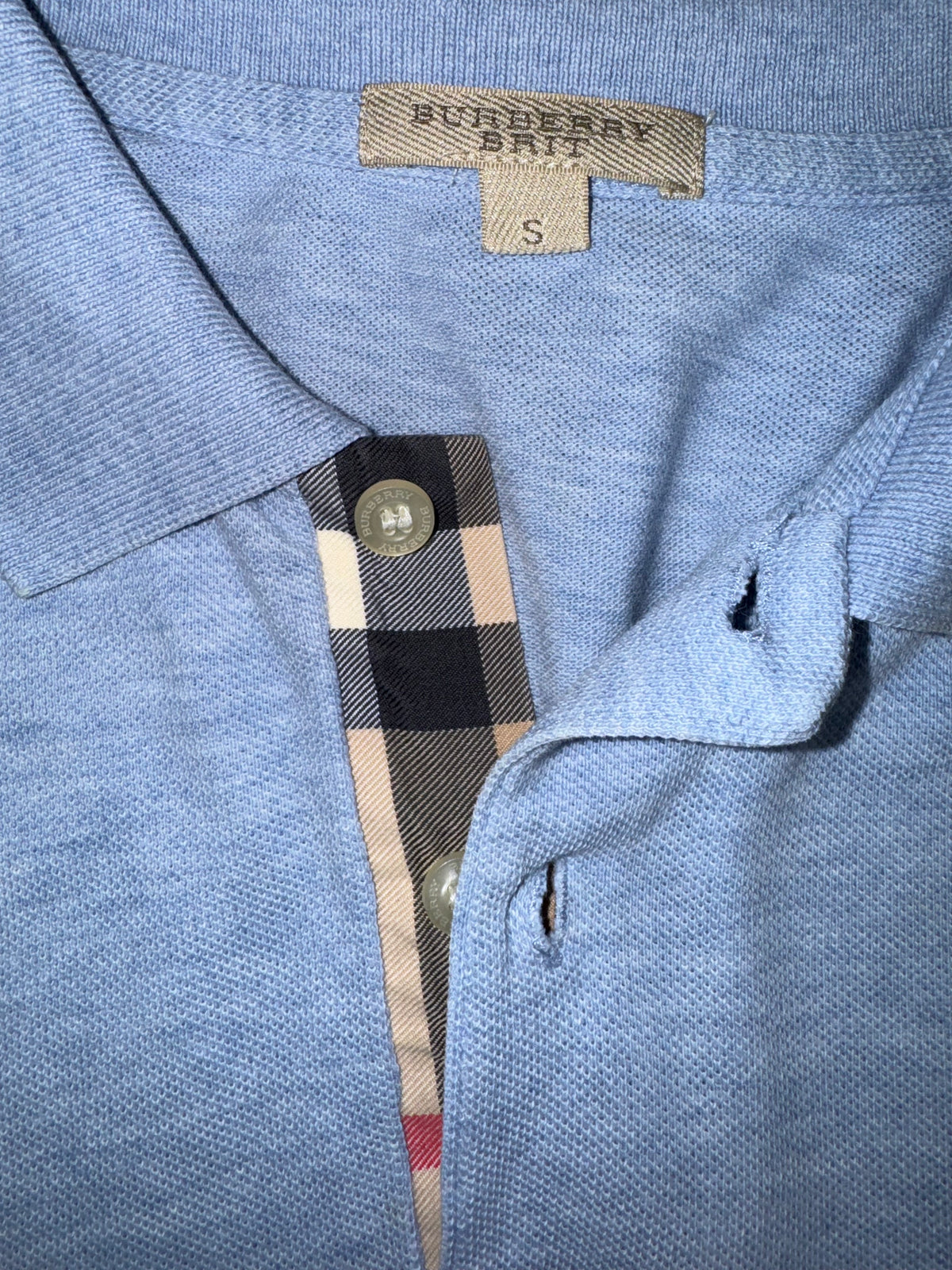 vintage Burberry polo {S}