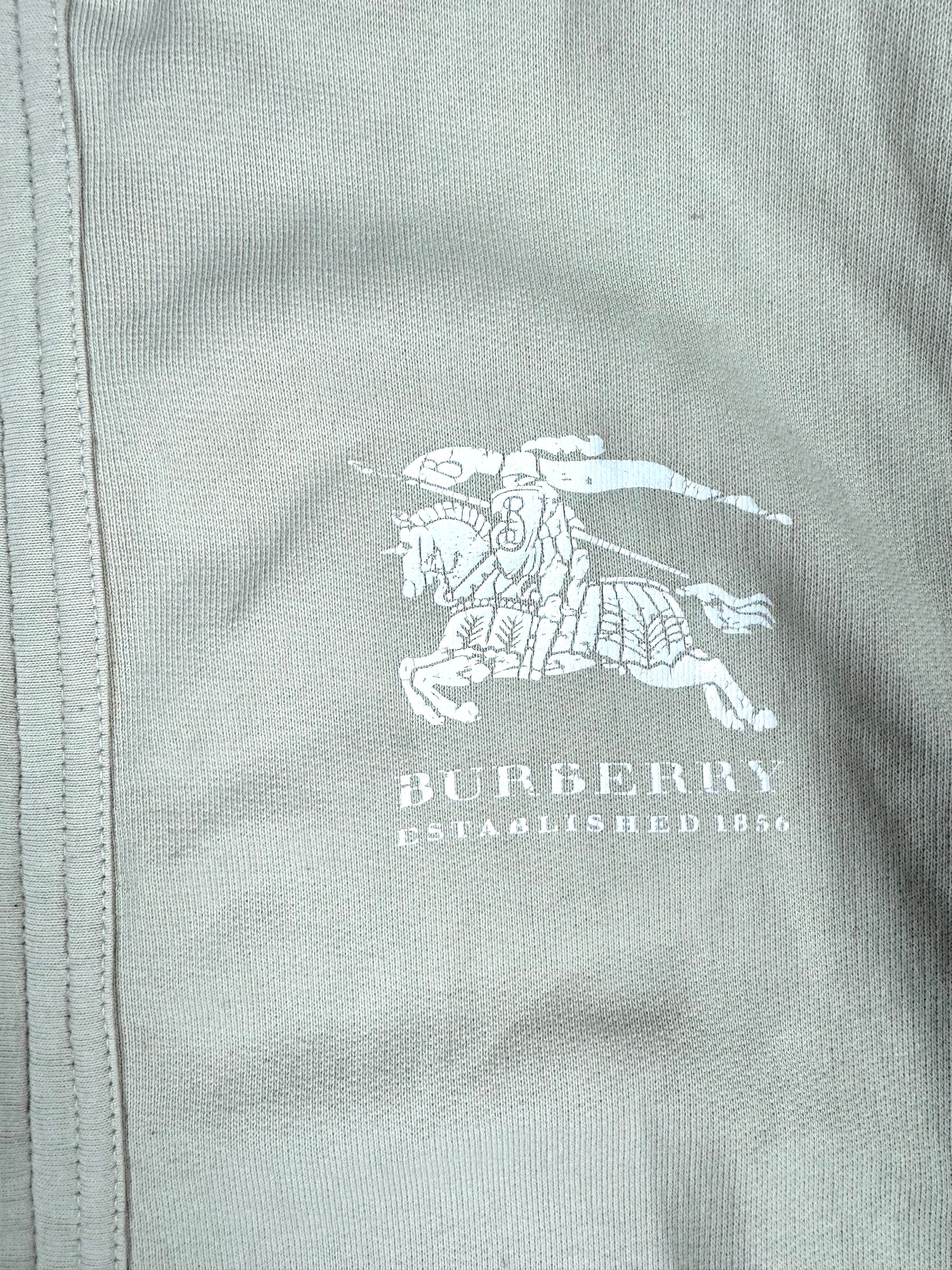 vintage Burberry sweatjacket {L}