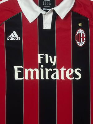 vintage Adidas Ac Milan 2012-2013 home jersey {XL}