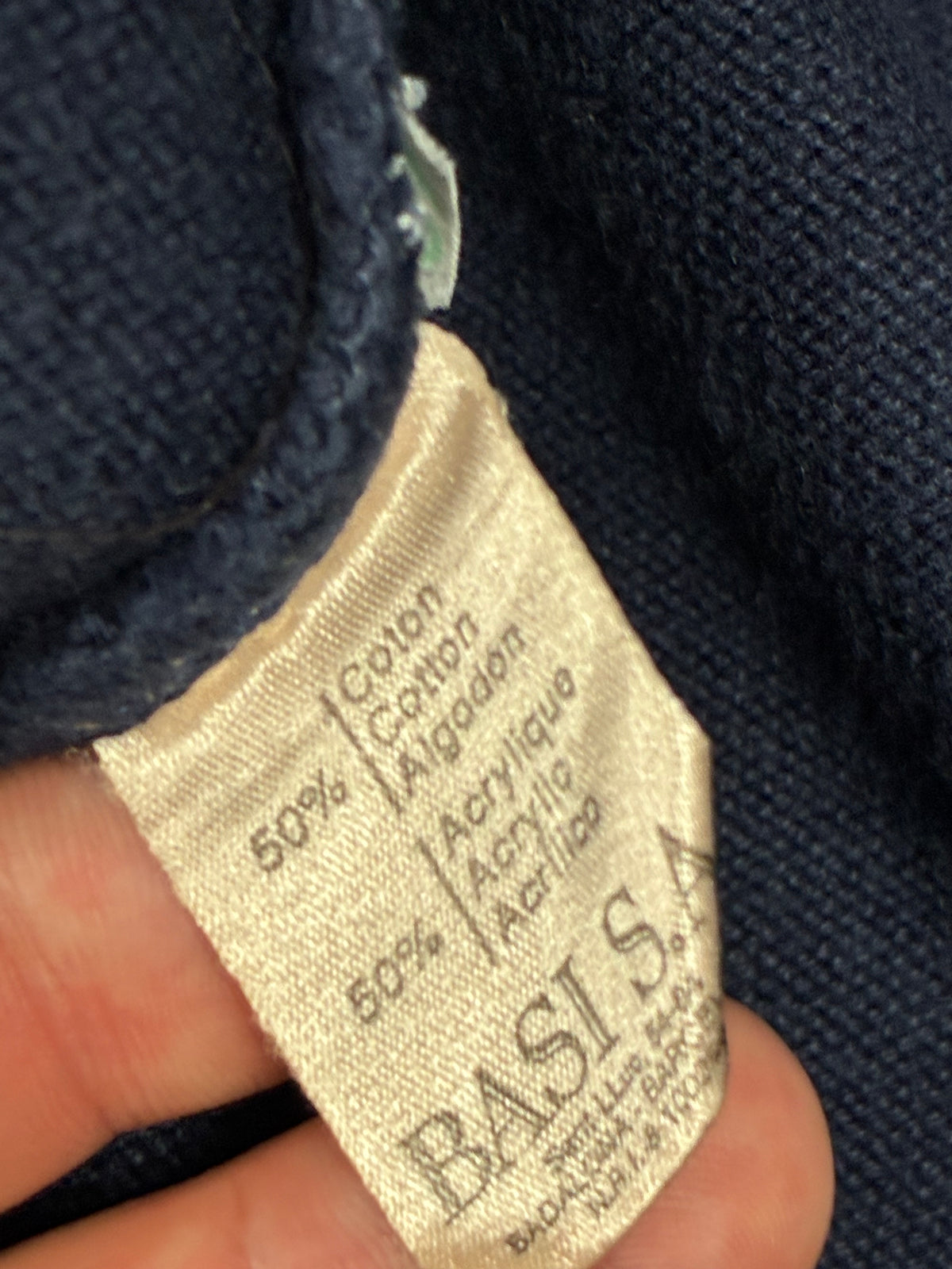 vintage Lacoste sweatjacket {L}