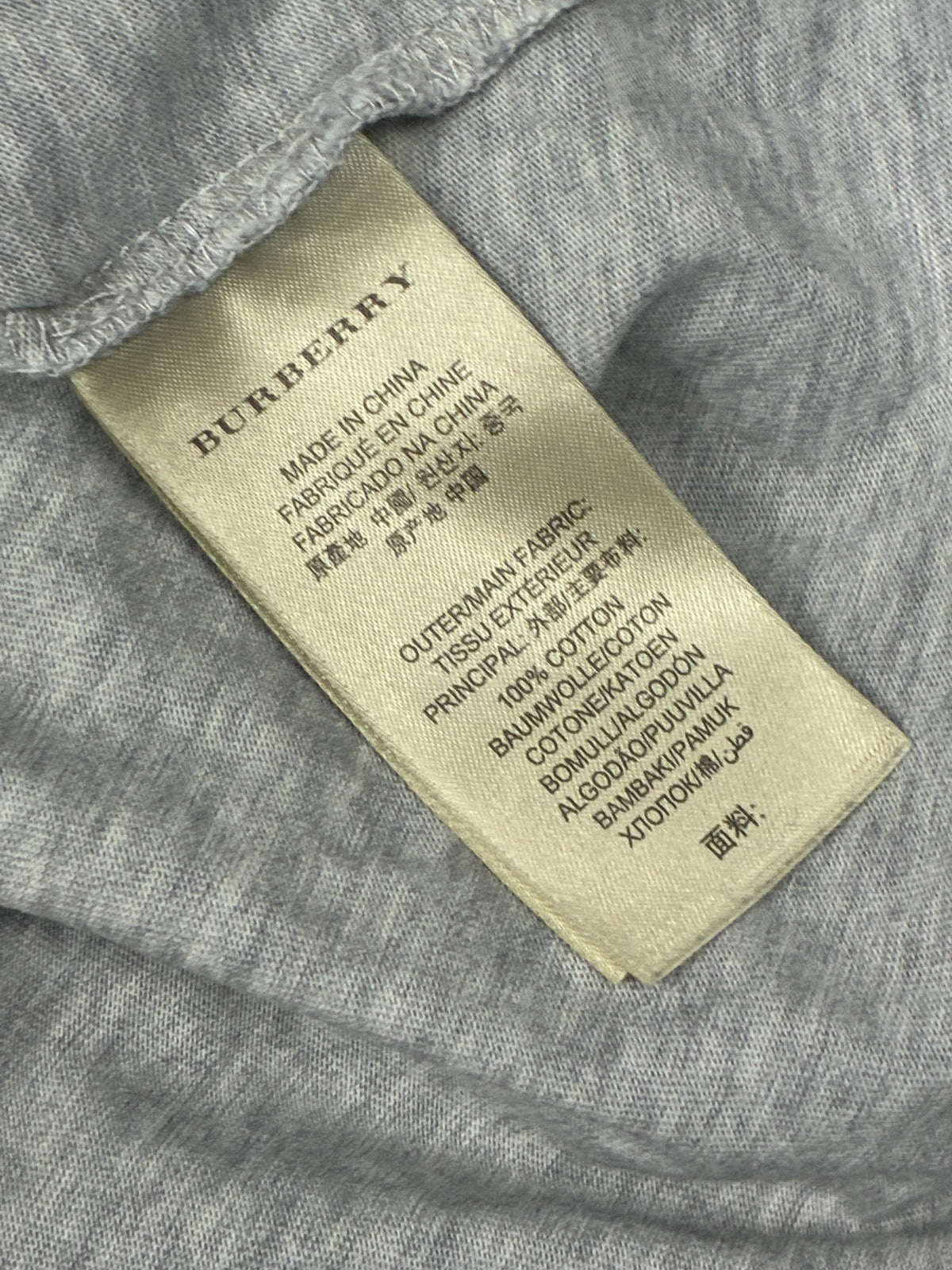 vintage Burberry longsleeve {S}