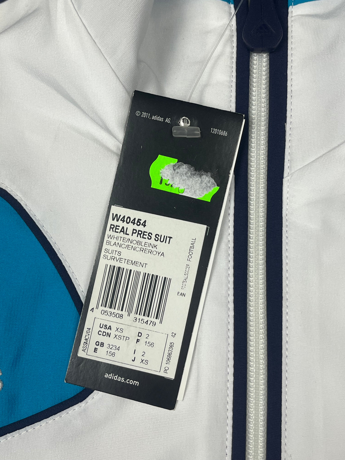 vintage Adidas Real Madrid tracksuit DSWT {XS,S}