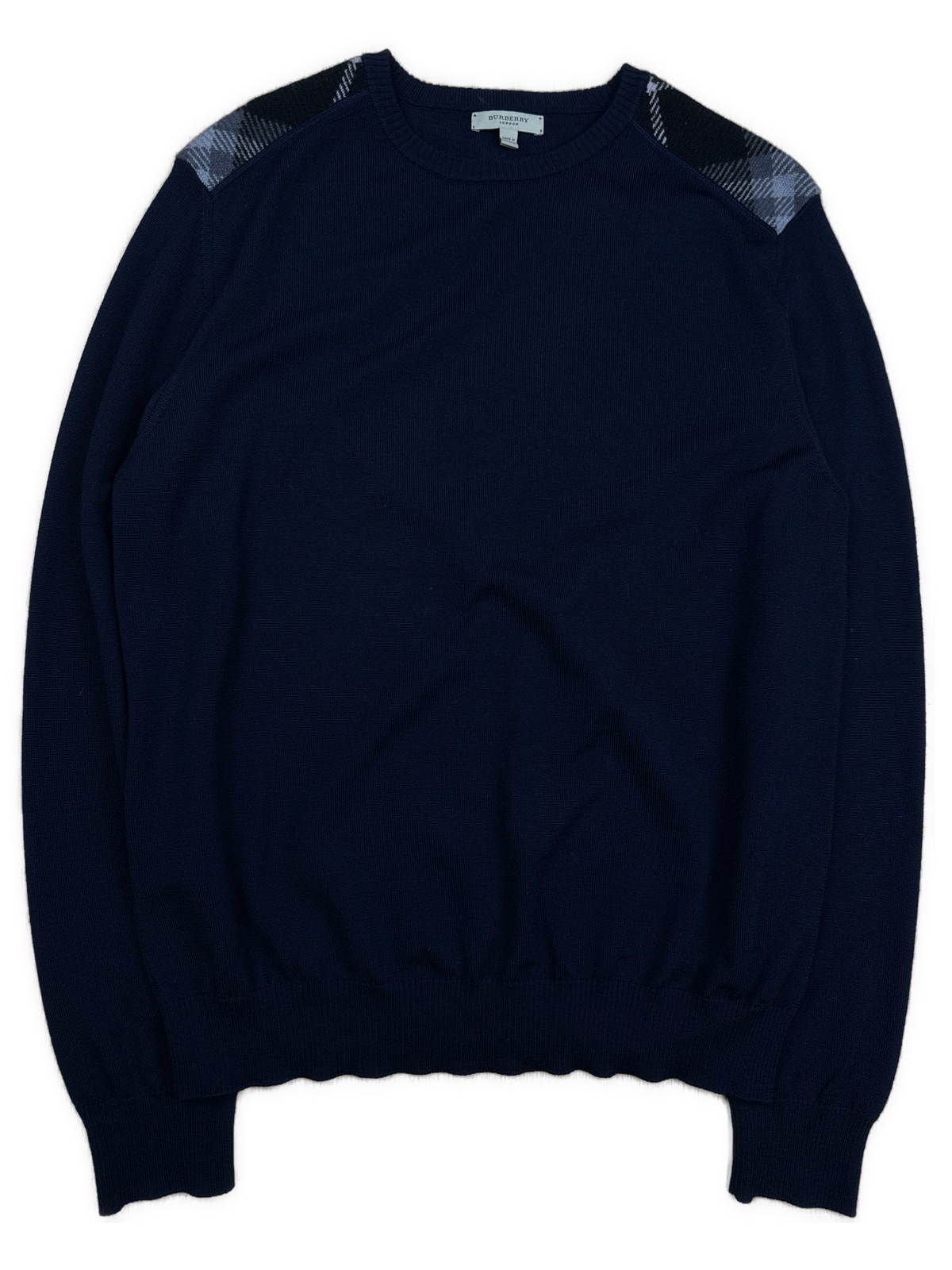 vintage navyblue Burberry knittedsweater