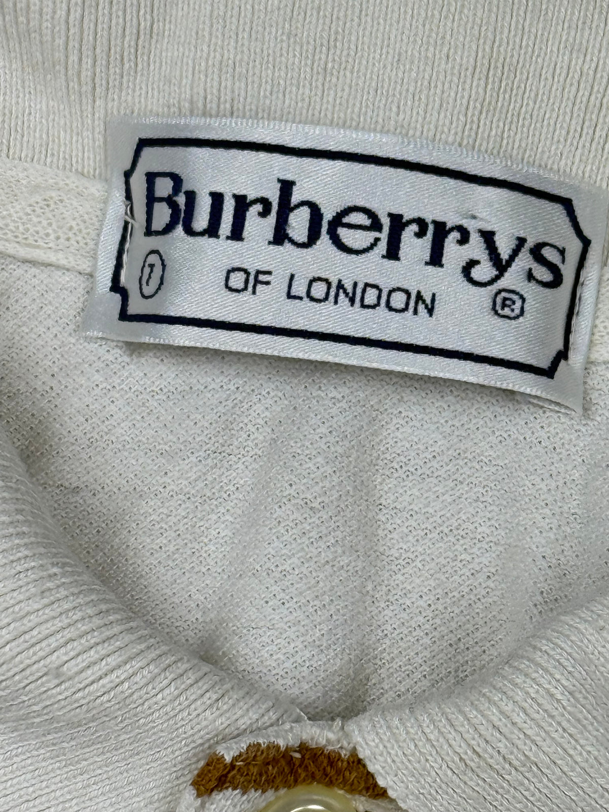 vintage Burberry polo