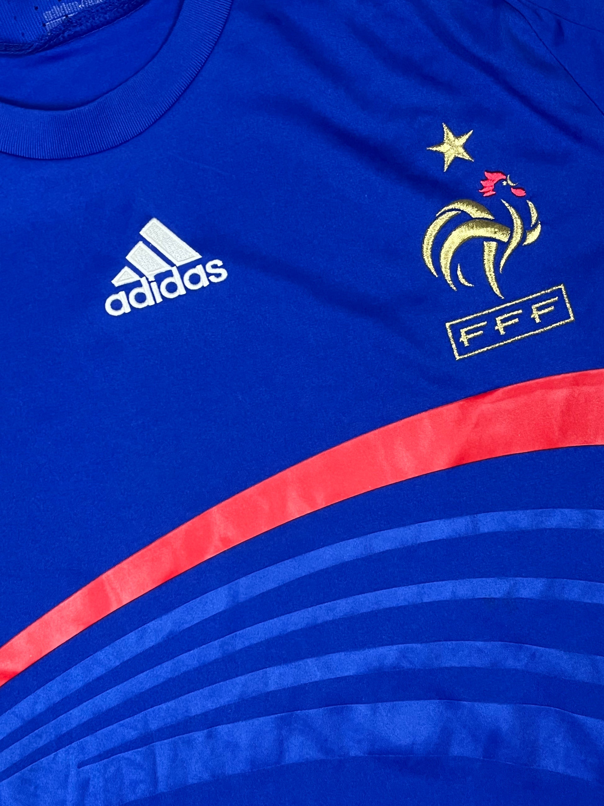 vintage Adidas France 2008 home jersey {L}