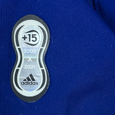 blue Adidas Boca Juniors tracksuit {L}