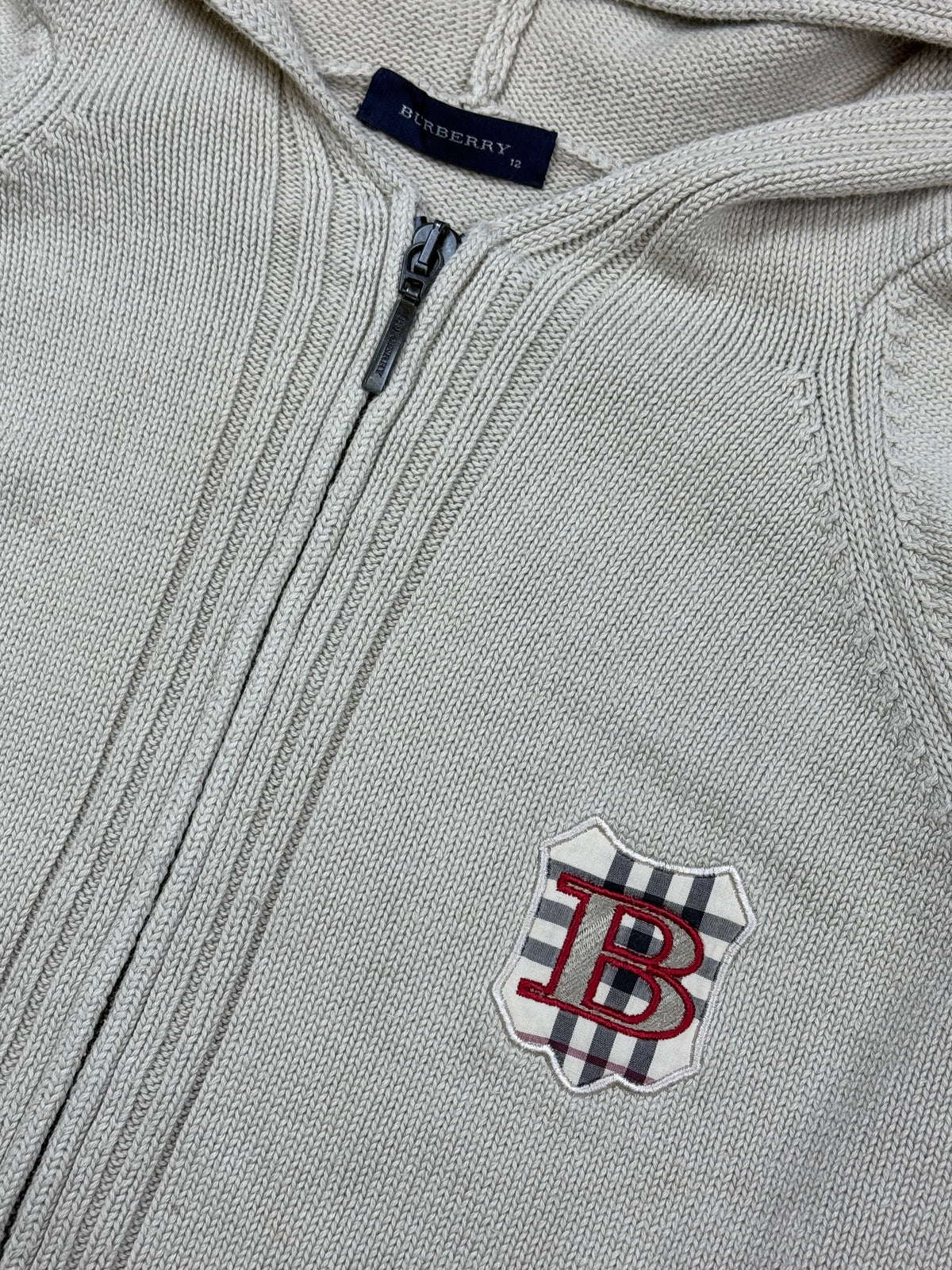 vintage Burberry sweatjacket {XS}