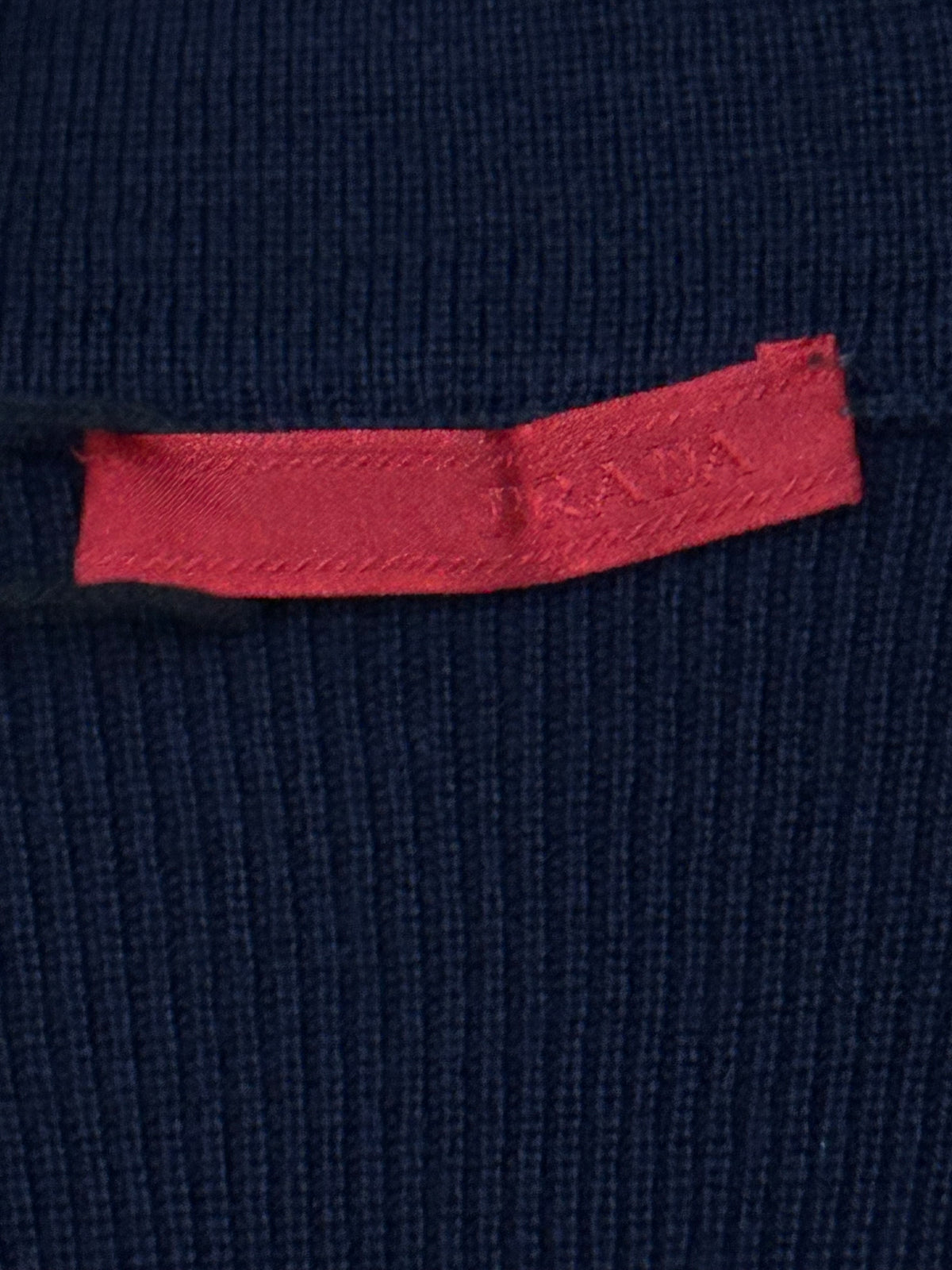 vintage navyblue Prada sweatjacket