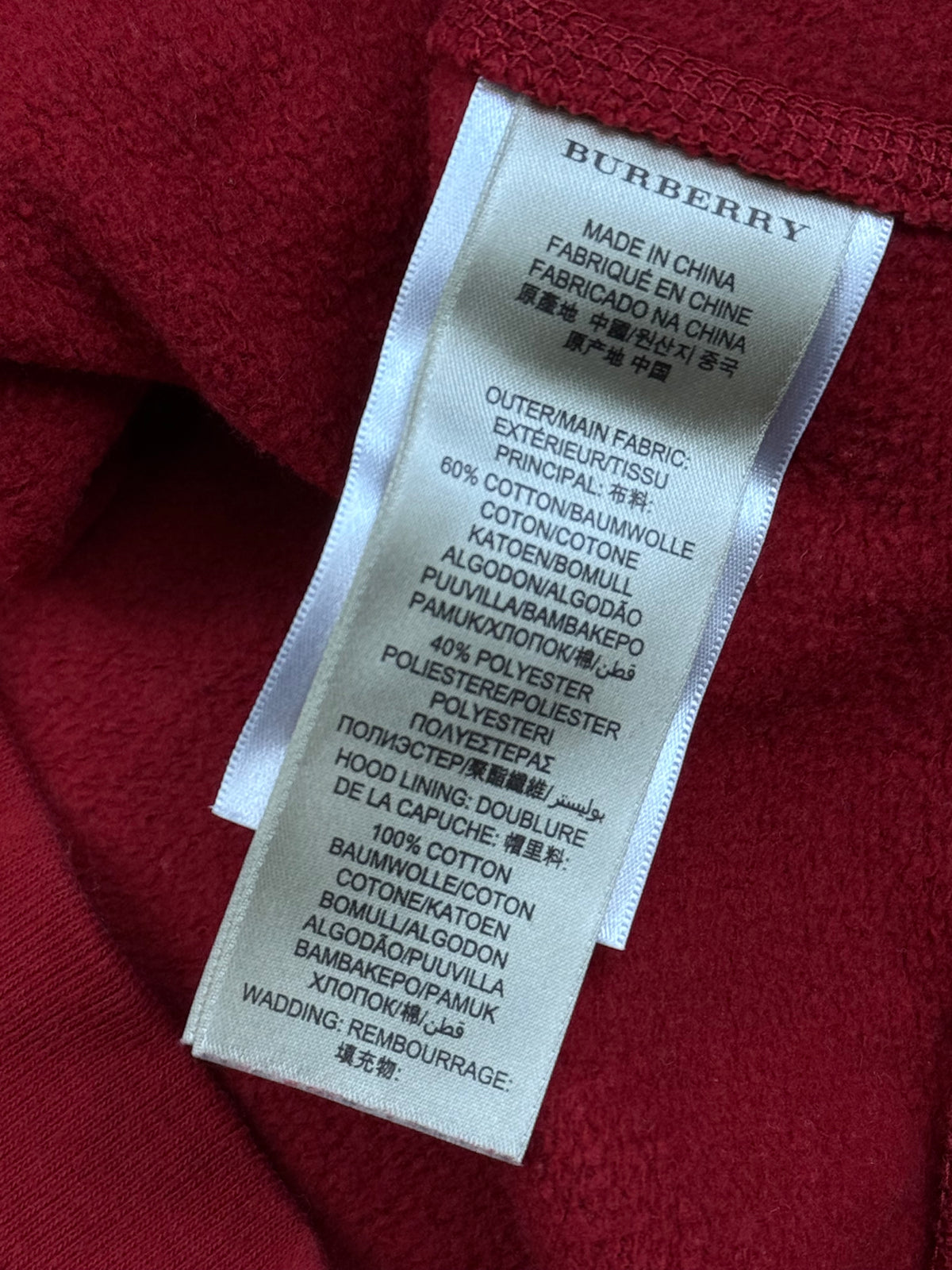 vintage Burberry sweatjacket {XL}