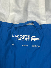 Cargar imagen en el visor de la galería, blue Lacoste halfzip windbreaker {S}
