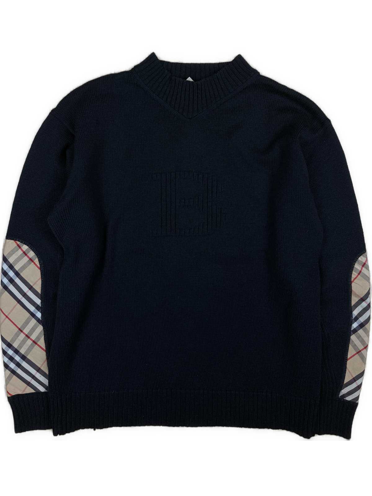 vintage Burberry knittedsweater {S}