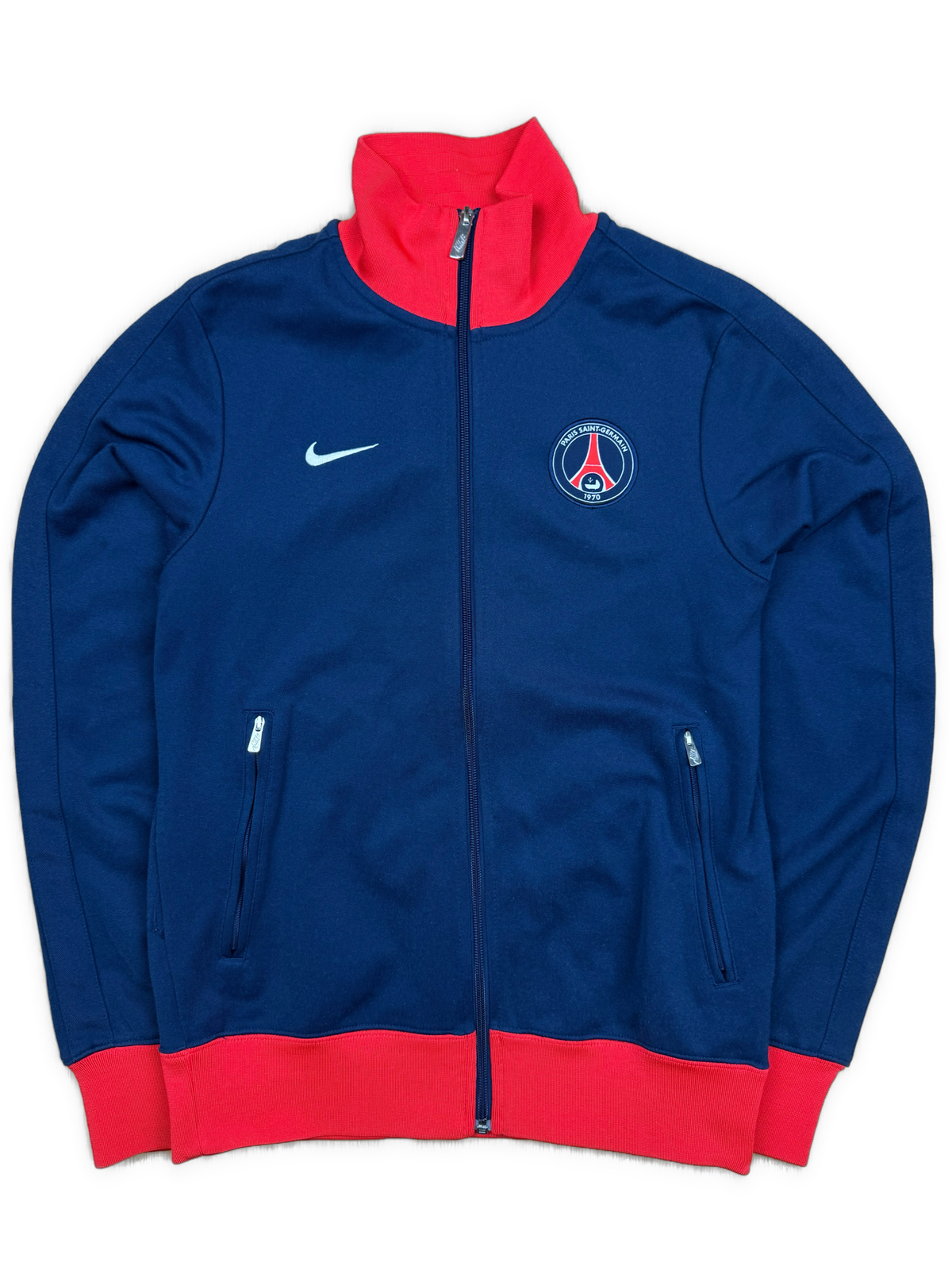 vintage Nike PSG Paris Saint Germain trackjacket {S}