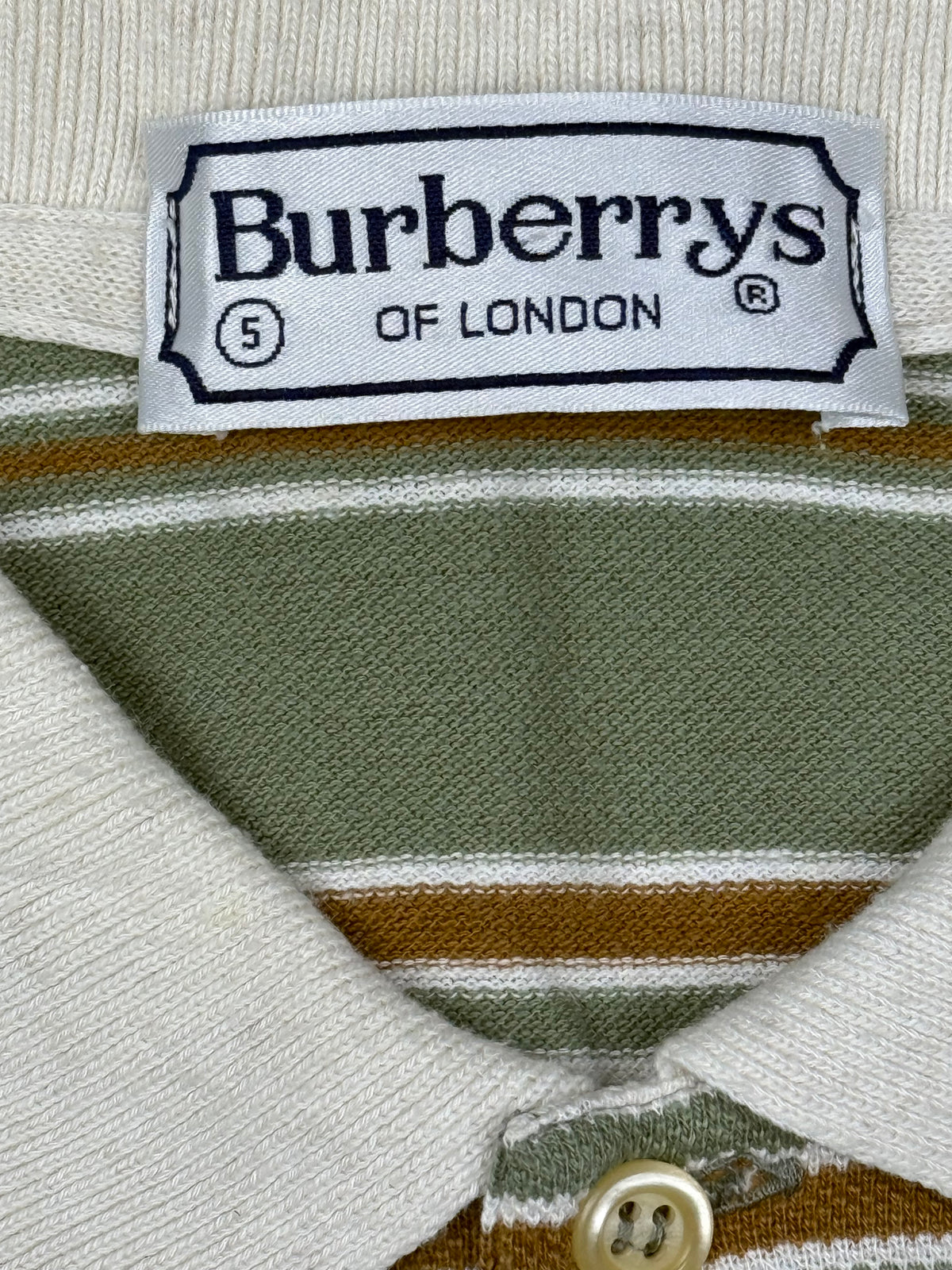 vintage Burberry polo {L}