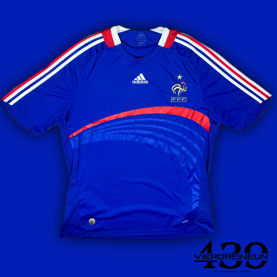 vintage Adidas France 2008 home jersey {L}