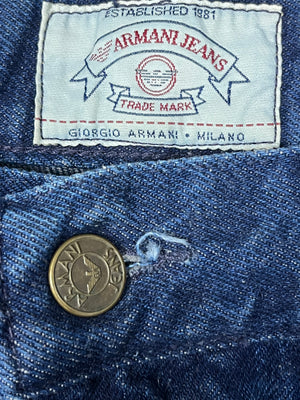 vintage Armani jeans {L}