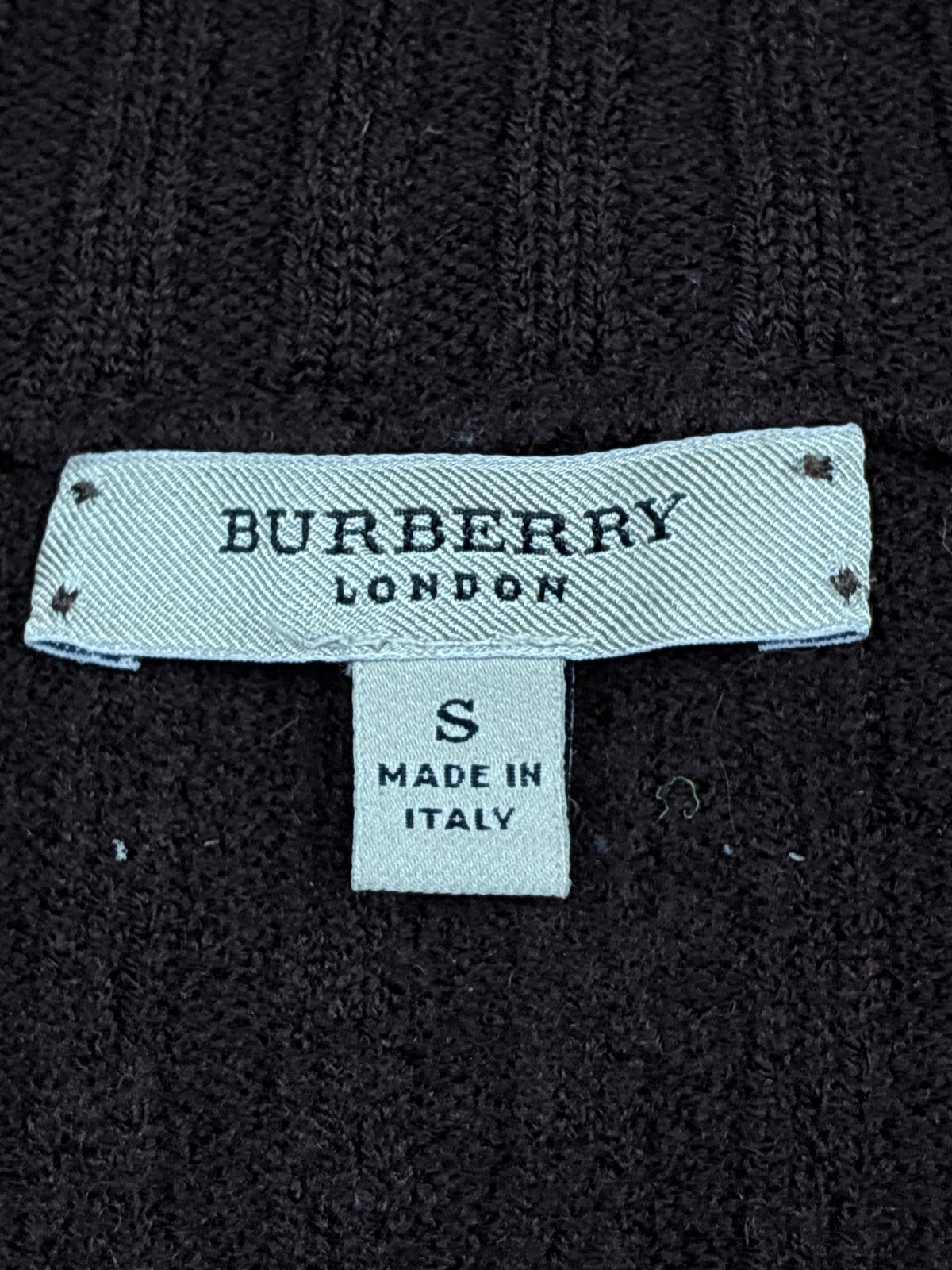 vintage Burberry sweatjacket {S}