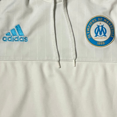 vintage Adidas Olympique Marseille hoodie {S}