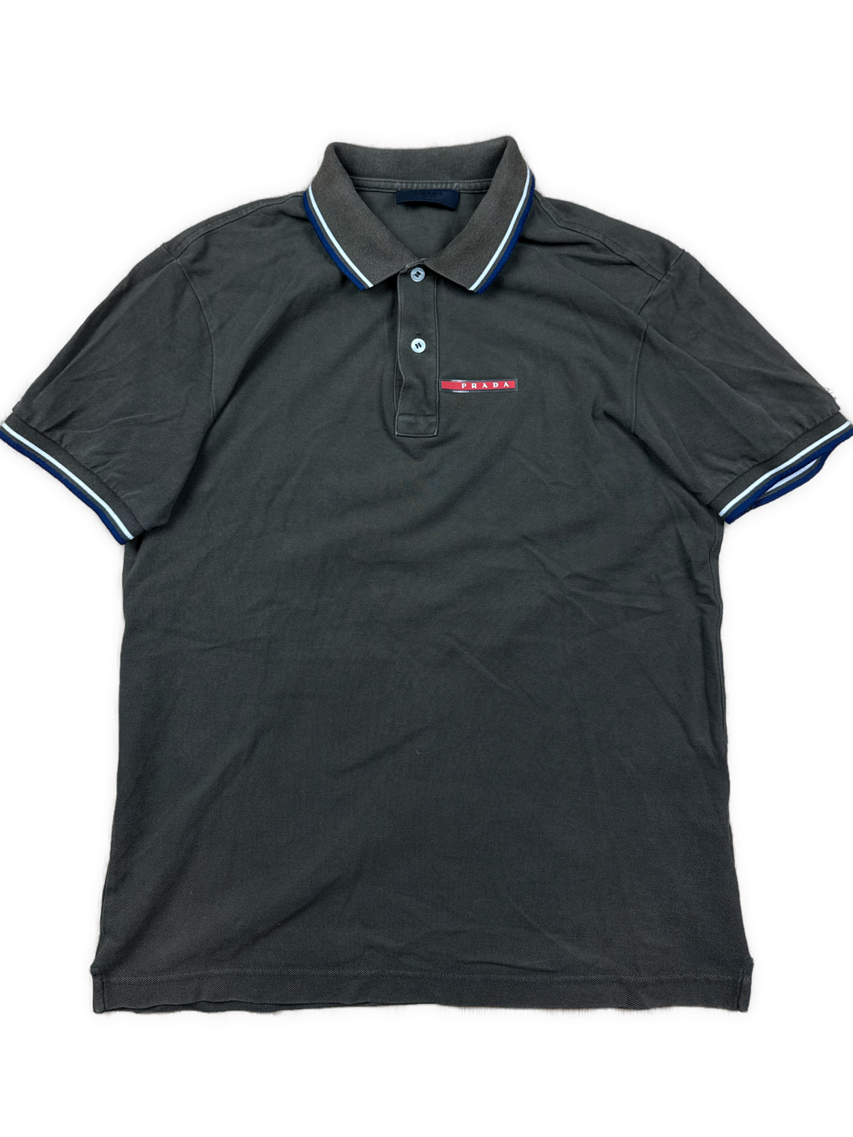 khaki Prada polo