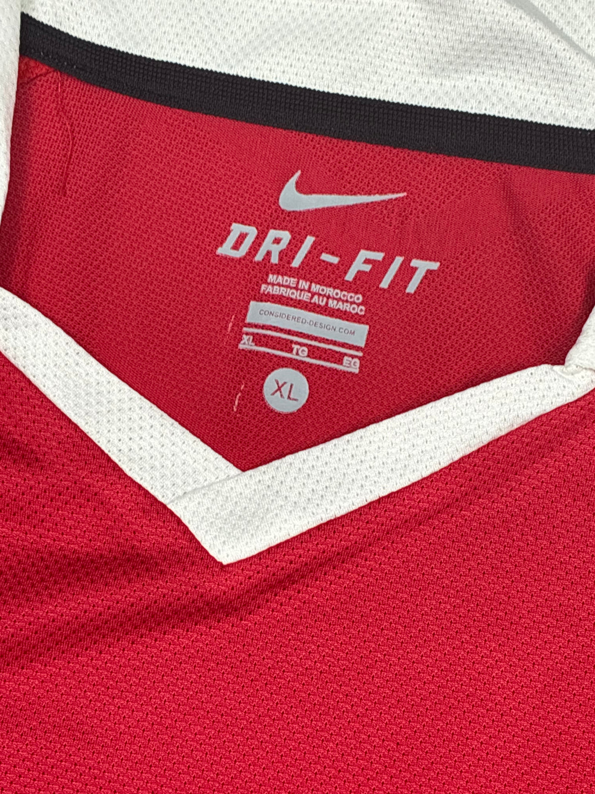 vintage Nike Manchester United home jersey {XL}