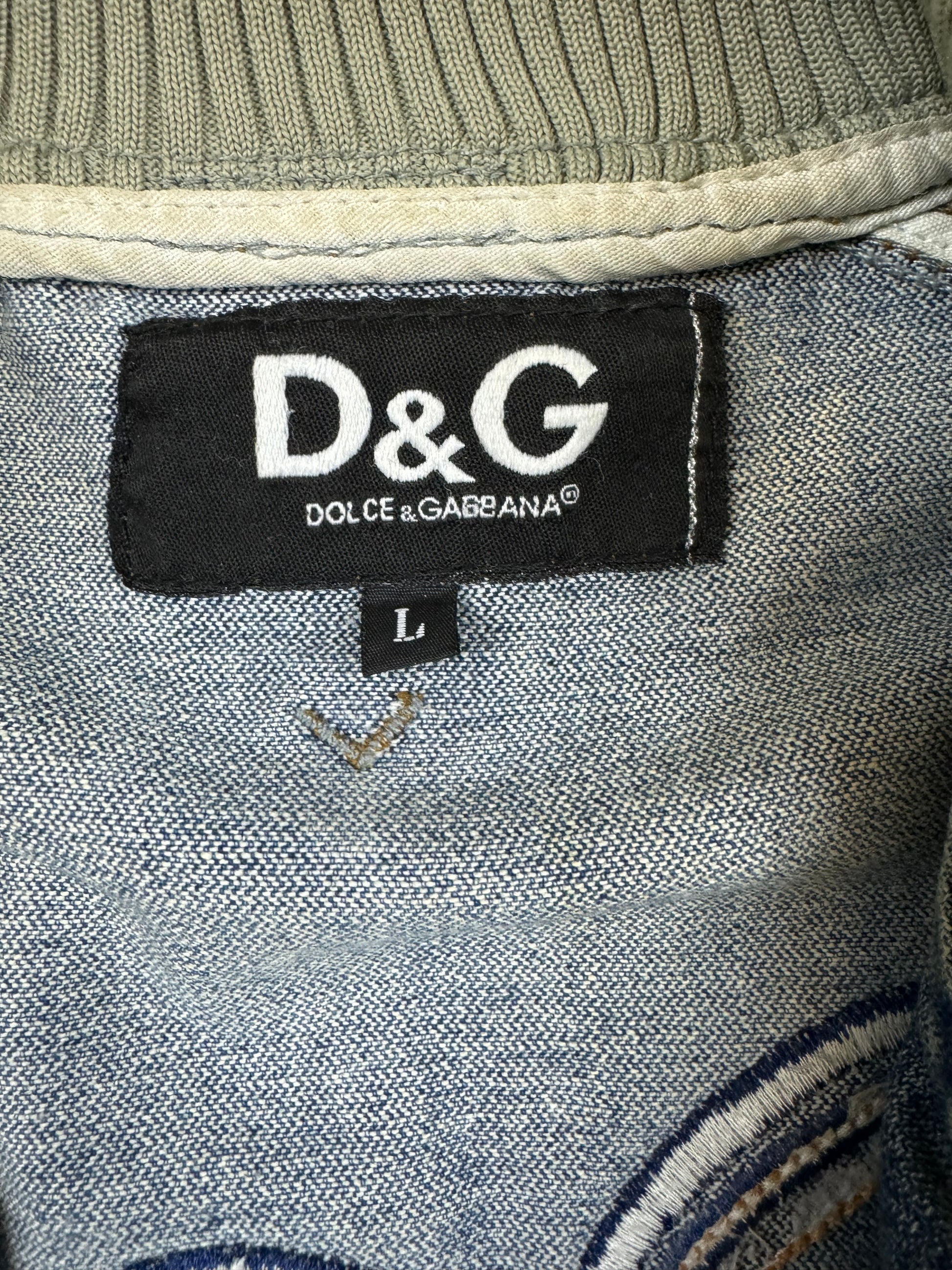 vintage Dolce & Gabbana jeansjacket {M}