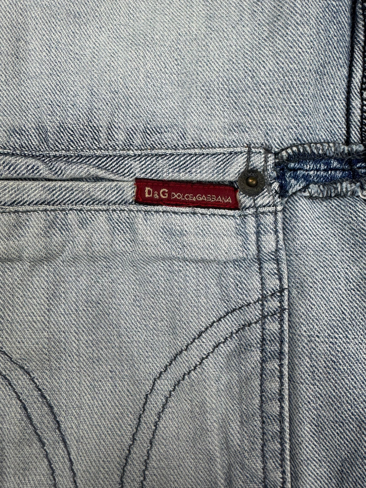 vintage Dolce & Gabbana jeansjacket {S}