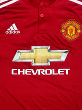 Φόρτωση εικόνας στο εργαλείο προβολής Συλλογής, red Adidas Manchester United 2016-2017 home jersey {L}
