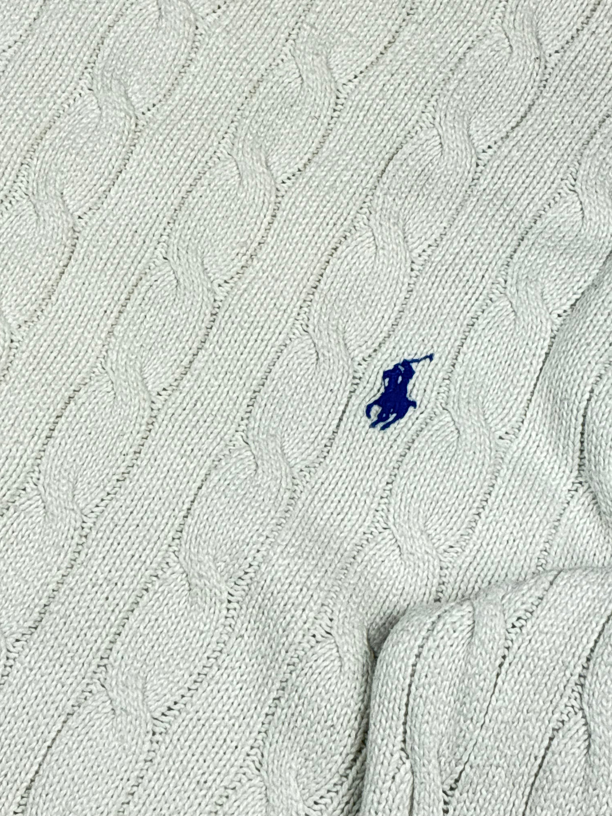 white Polo Ralph Lauren knittedsweater {XL}