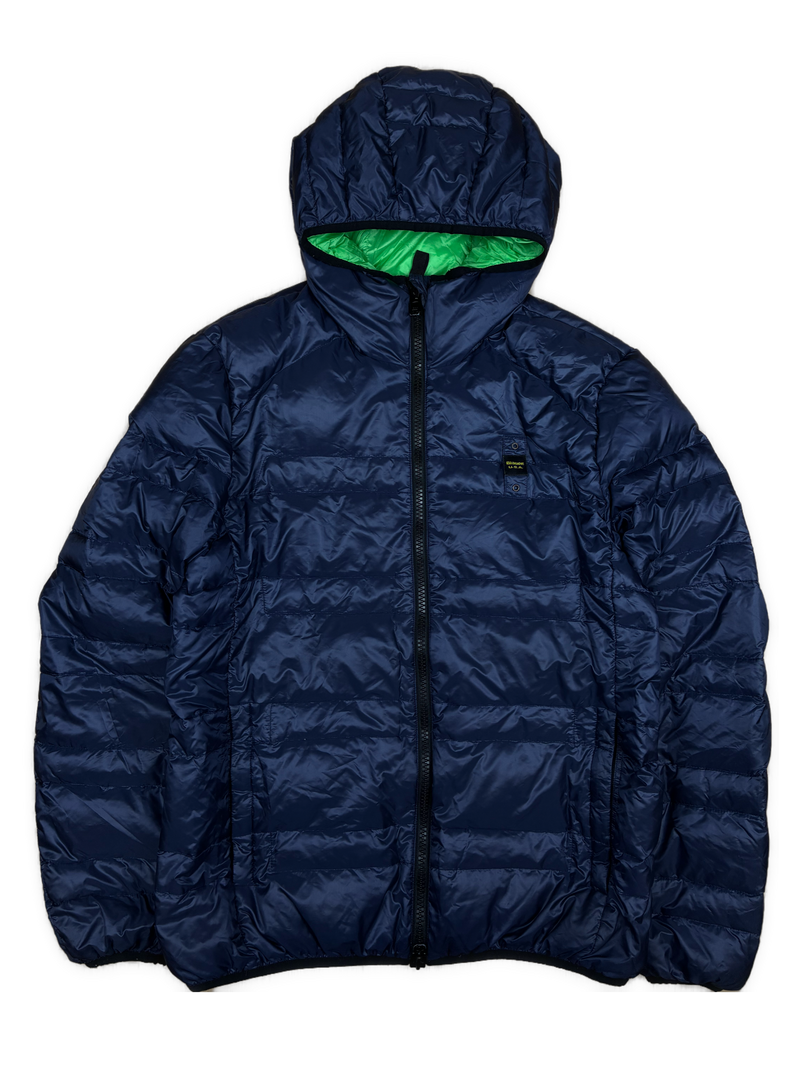 navyblue Blauer winterjacket {L}