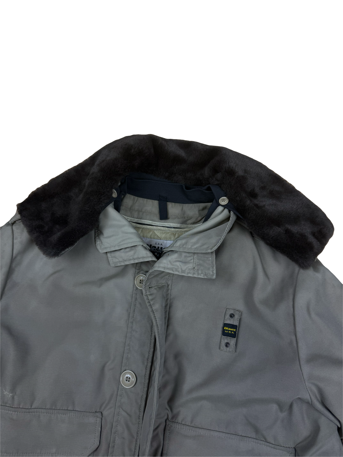 vintage Blauer winterjacket {XL}