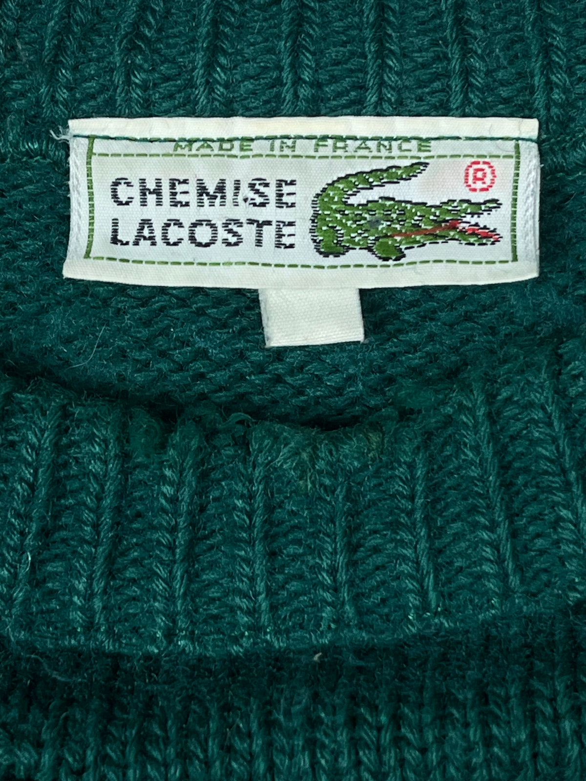 vintage Lacoste knittedsweater {L}