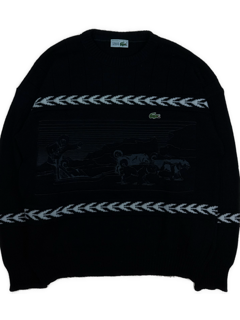 vintage Lacoste knittedsweater {M}