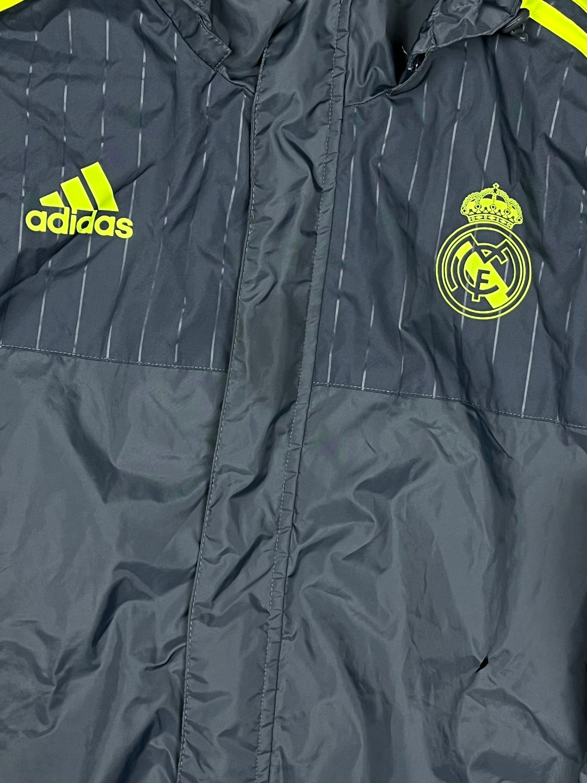 vintage Adidas Real Madrid windbreaker {L}