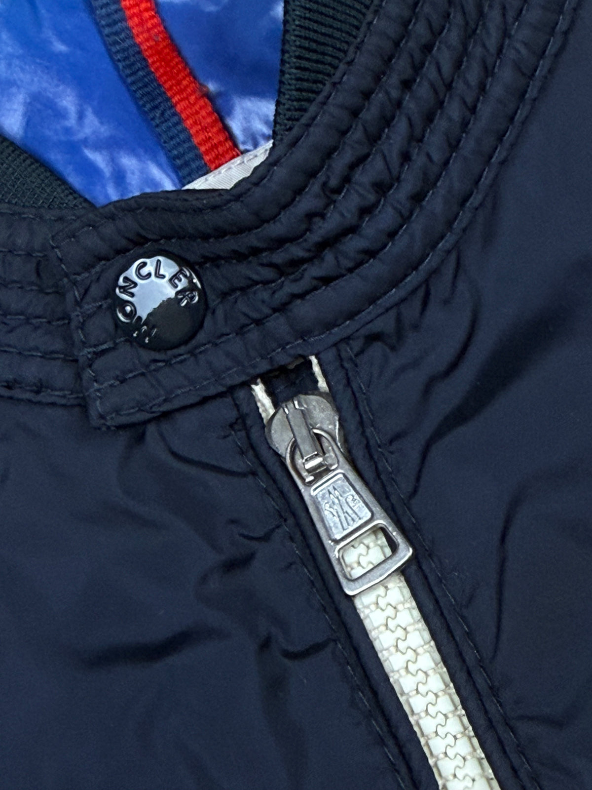 vintage navyblue Moncler windbreaker {M}