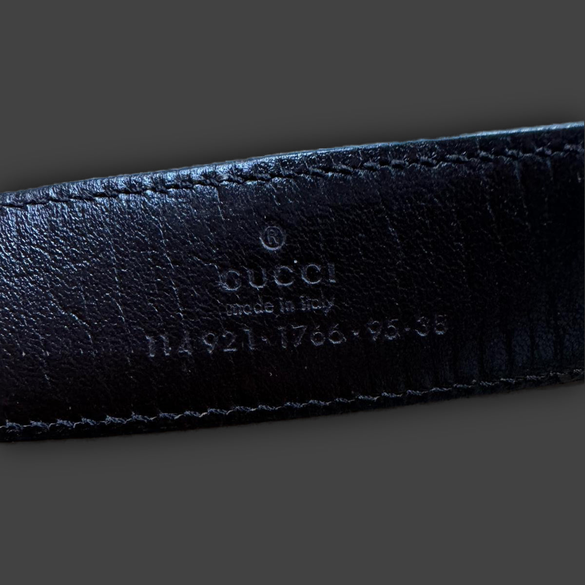vintage Gucci belt