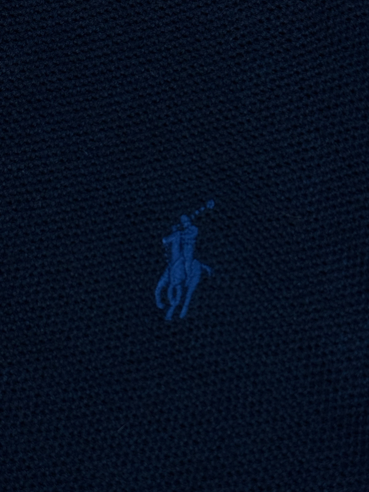 navyblue Polo Ralph Lauren quarterzip {S}