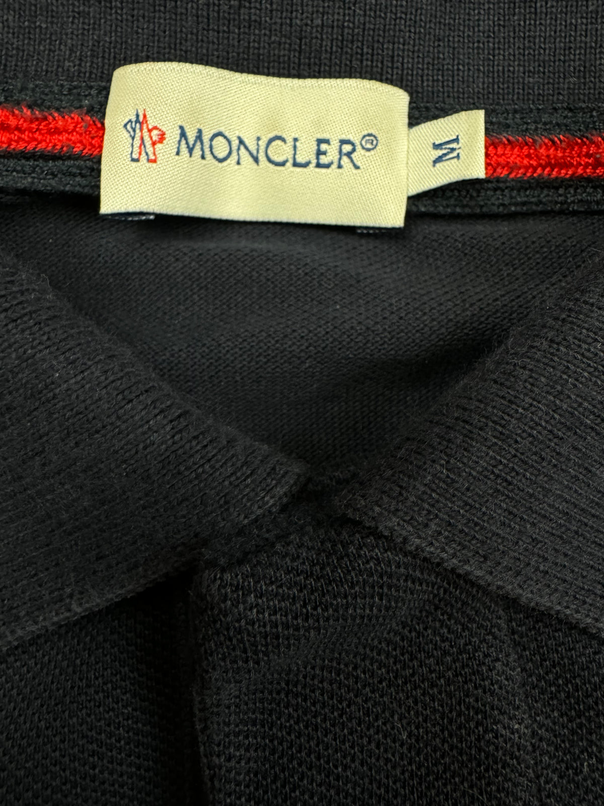 vintage Moncler polo long {S}