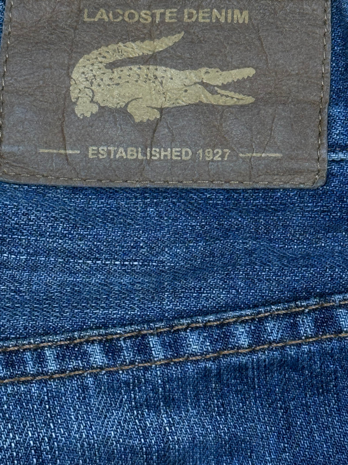 vintage Lacoste jeans