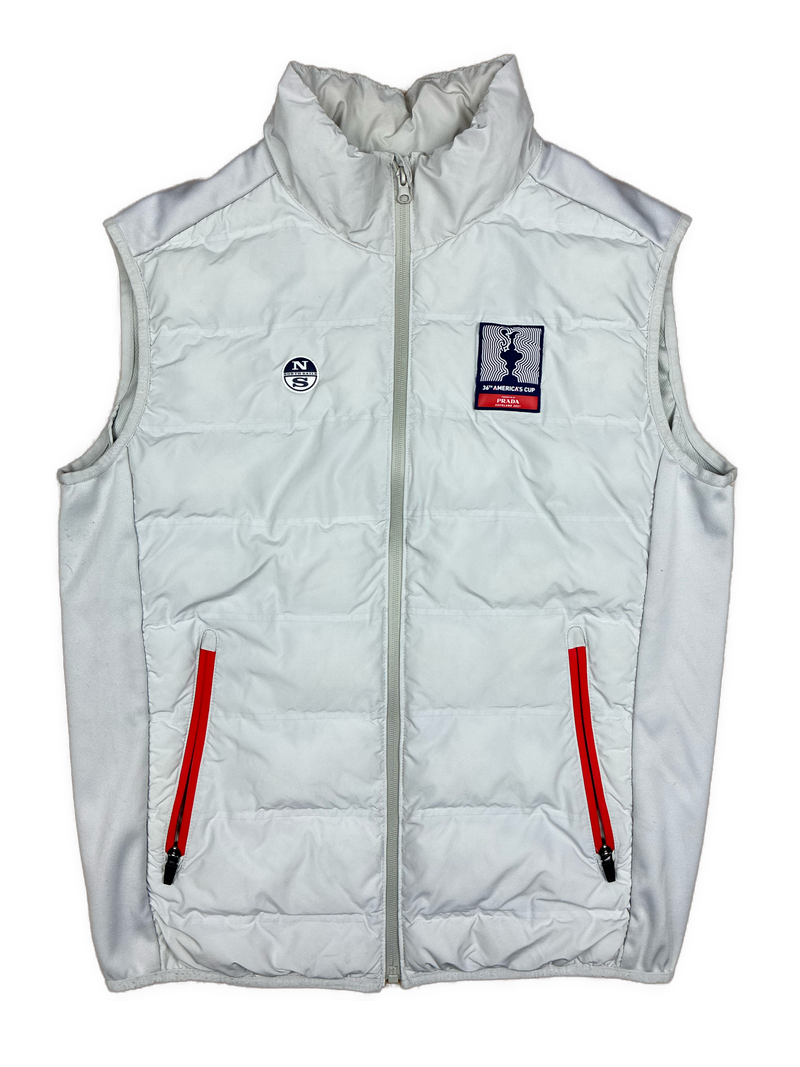 vintage Prada Americas Cup 36 x North Sails vest {XL}