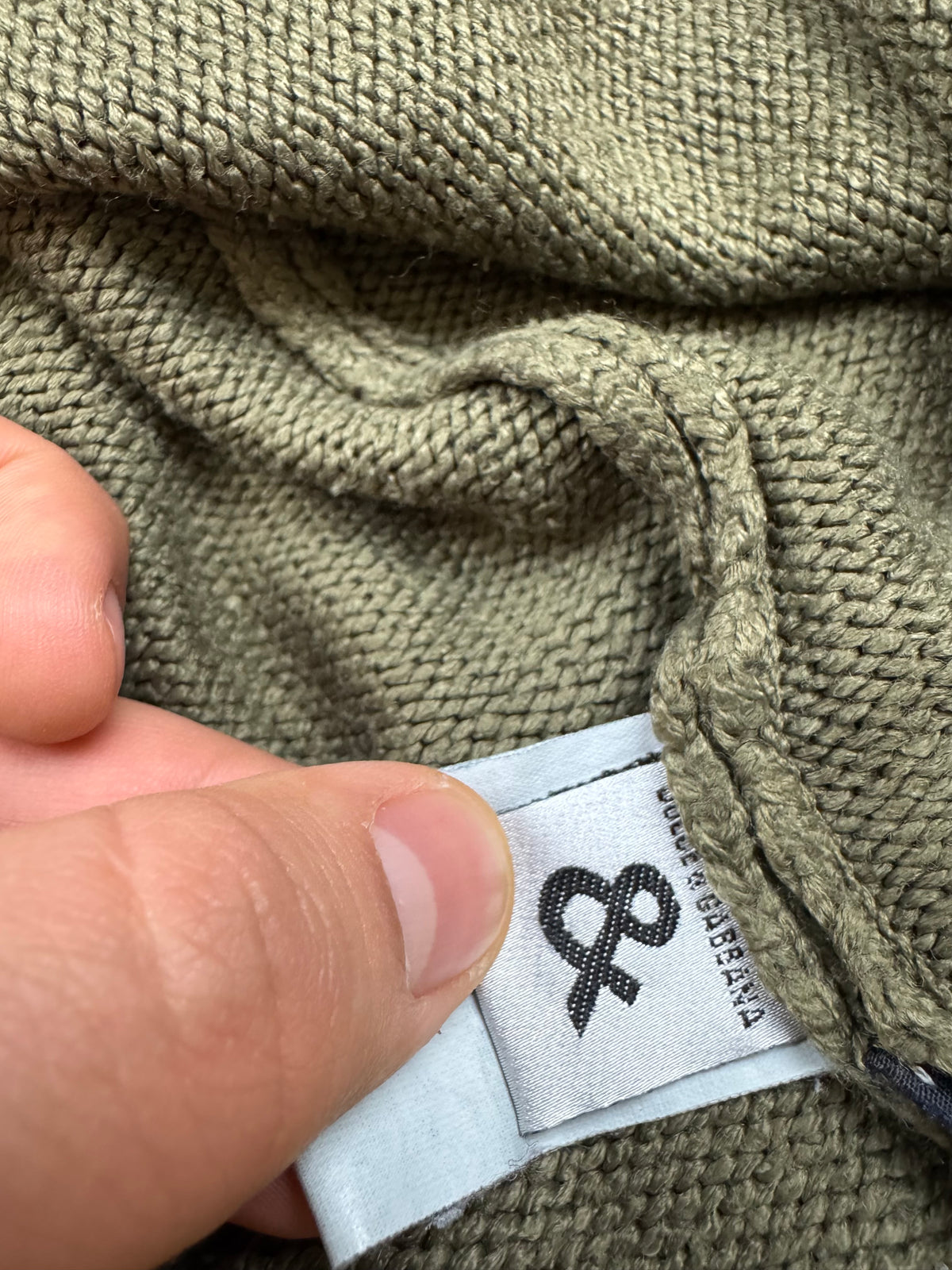 vintage Dolce & Gabbana knittedsweater {L}