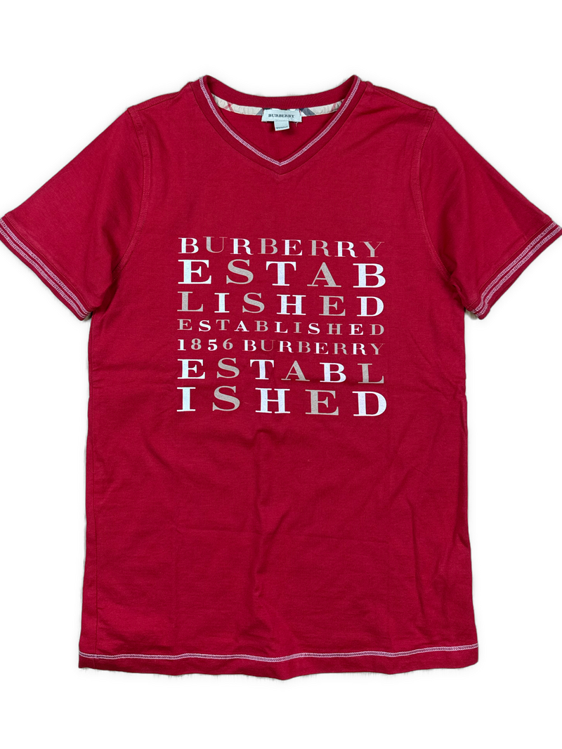 vintage Burberry t-shirt {XS}