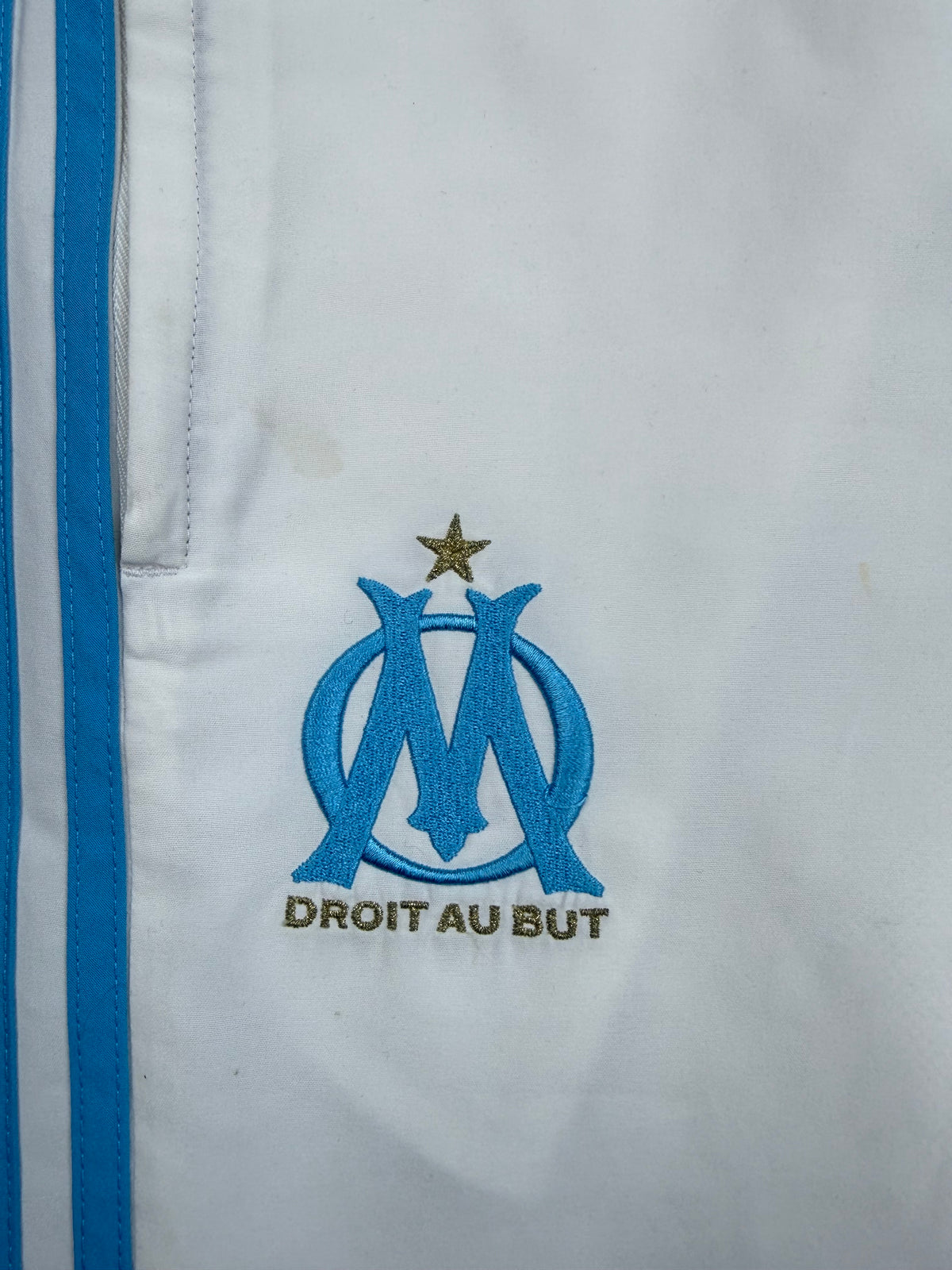 vintage Adidas Olympique Marseille trackpants {XS}