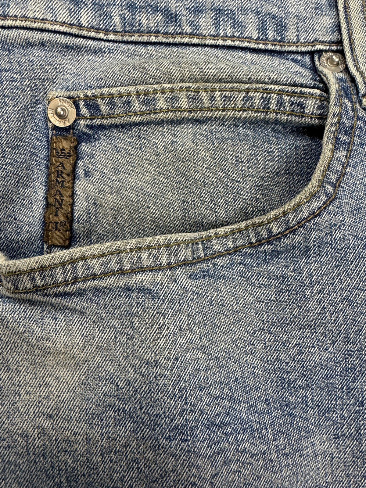 vintage Armani jeans {M}